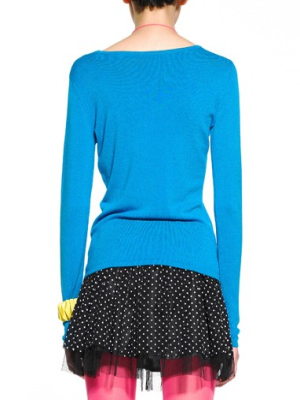 Blue color women blouses - Click Image to Close